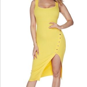 Yellow dress